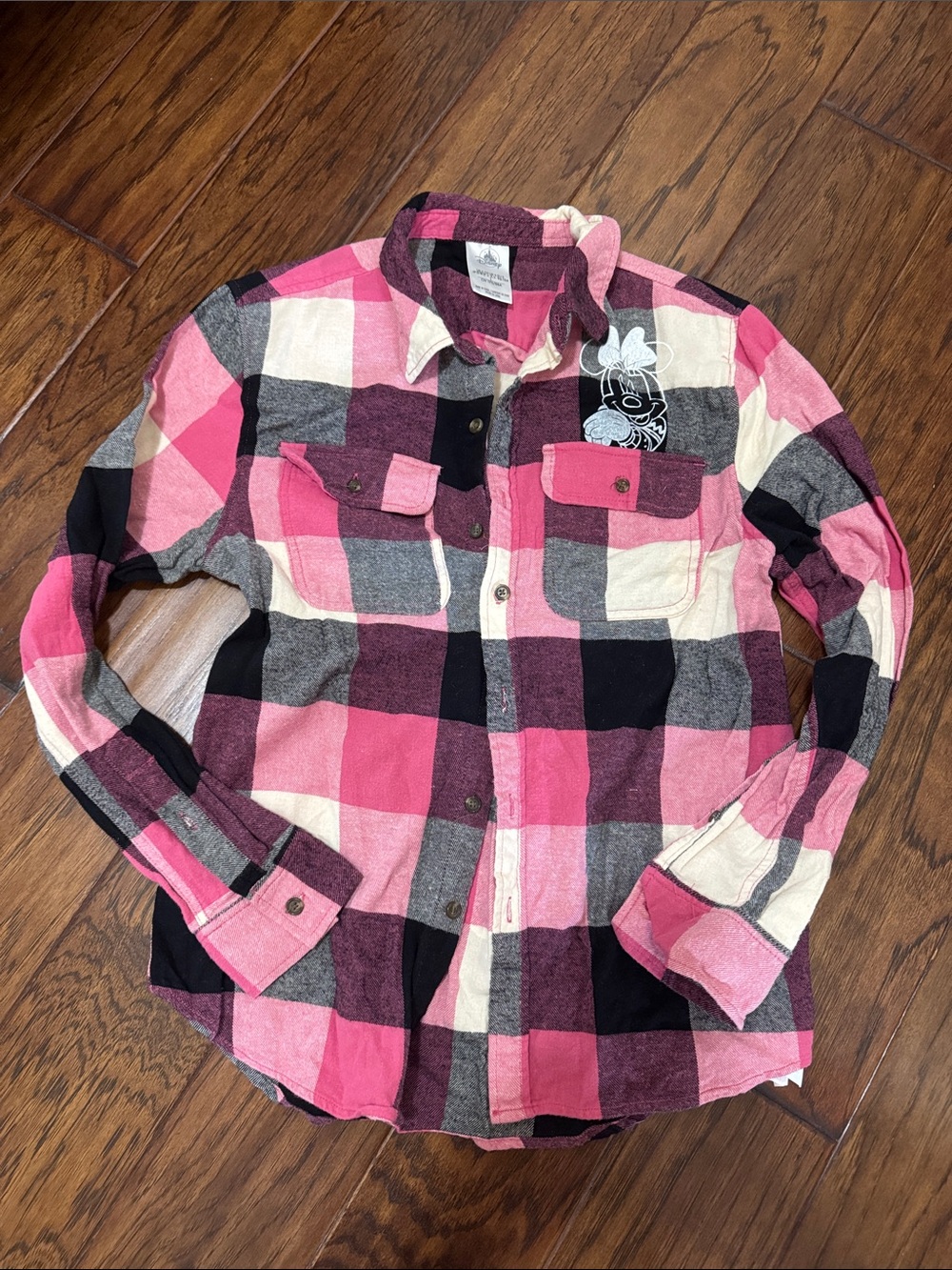 Minnie Mouse button down